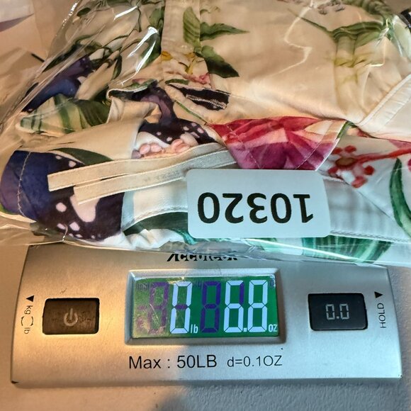 Anthropologie Women S Floral Butterfly Shirt Button Up Long Sleeve Colorful Top - Picture 9 of 9